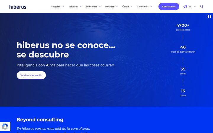 Screenshot of hiberus.com