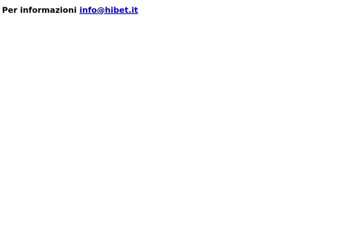 Screenshot of hibet.it
