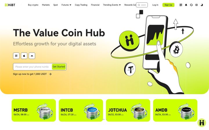 Screenshot of hibt.com