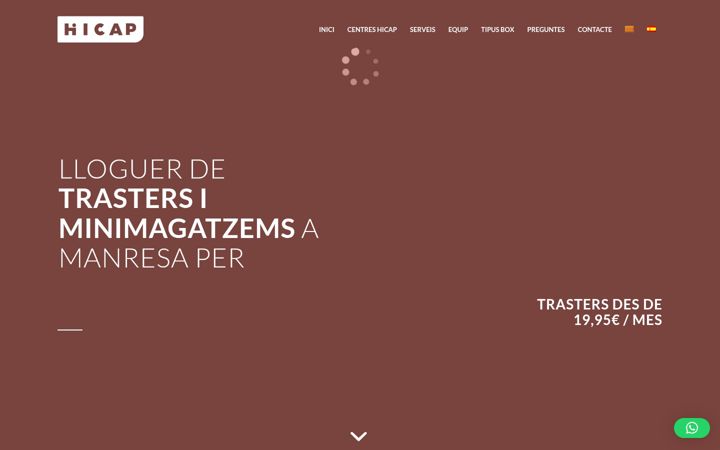 Screenshot of hicap.es