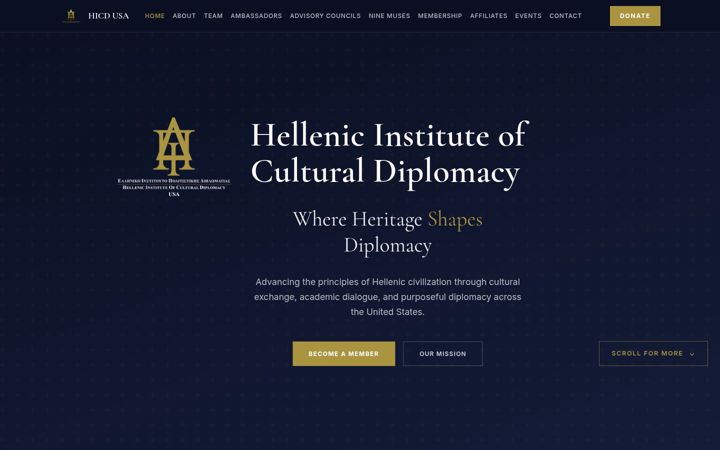 Screenshot of hicd-usa.com