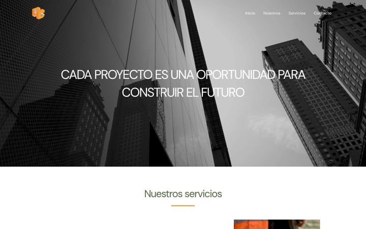 Screenshot of hicinfraestructura.com