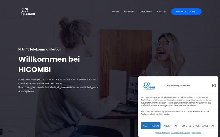 Screenshot of hicombi.de
