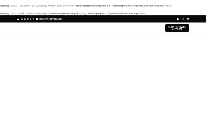 Screenshot of hicopy.gdansk.pl