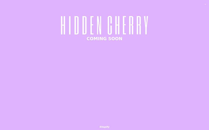 Screenshot of hiddencherry.com