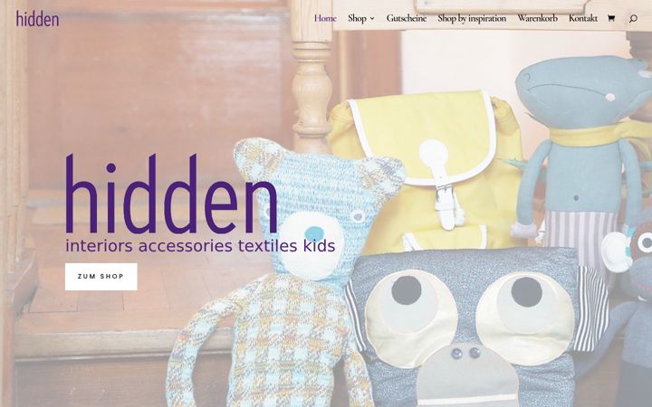 Screenshot of hiddenhome.de