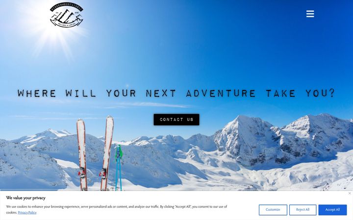 Screenshot of hiddenmountainski.com