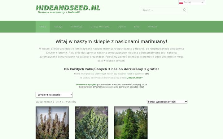 Screenshot of hideandseed.nl