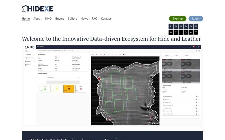 Screenshot of hidexe.com