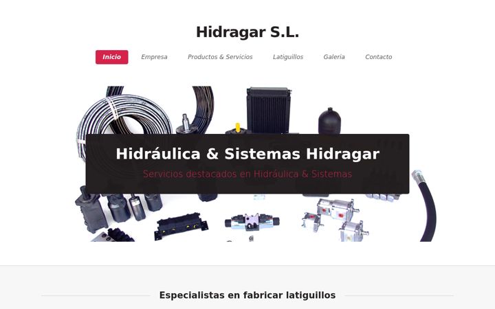 Screenshot of hidragar.com