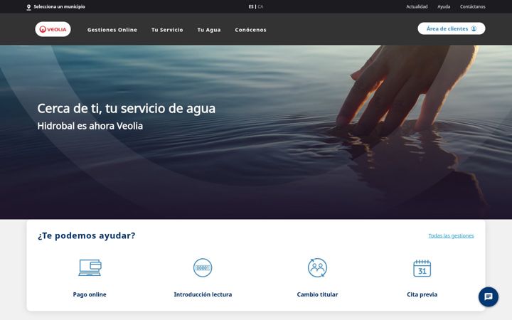 Screenshot of hidrobal.net