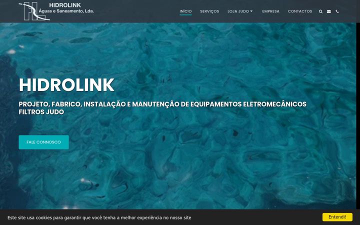 Screenshot of hidrolink.pt