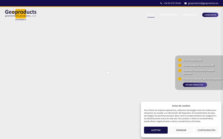 Screenshot of hidroplus.es