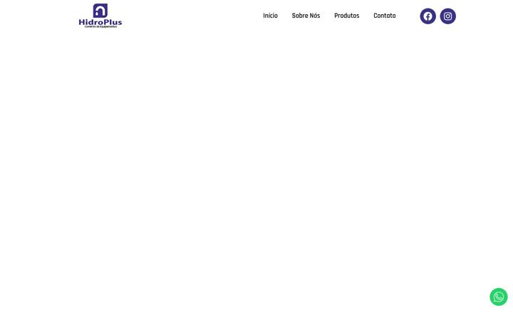 Screenshot of hidroplusbrasil.com.br