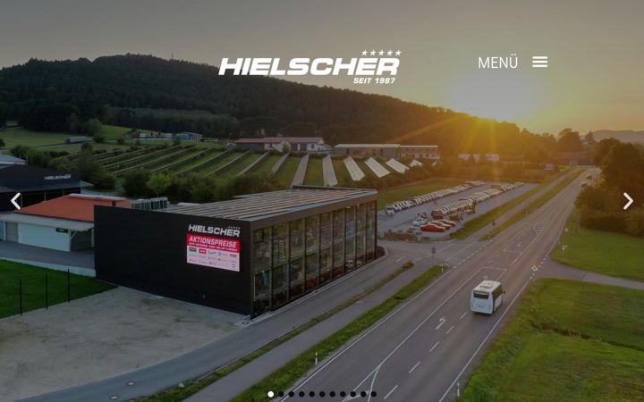 Screenshot of hielscher-chamerau.de