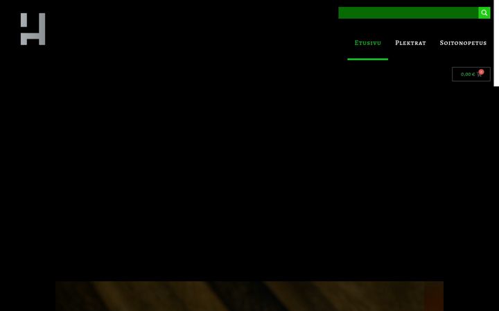 Screenshot ta' hienoshop.fi