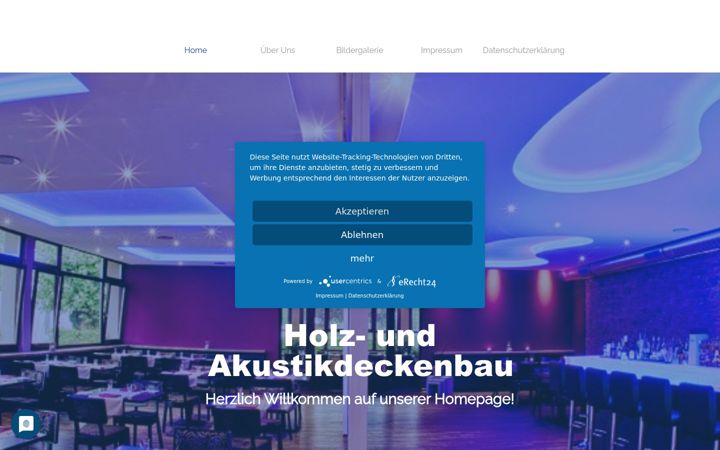 Screenshot of hiergmbh.de