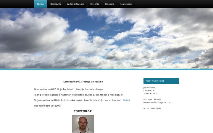 Screenshot of hierontavellamo.com