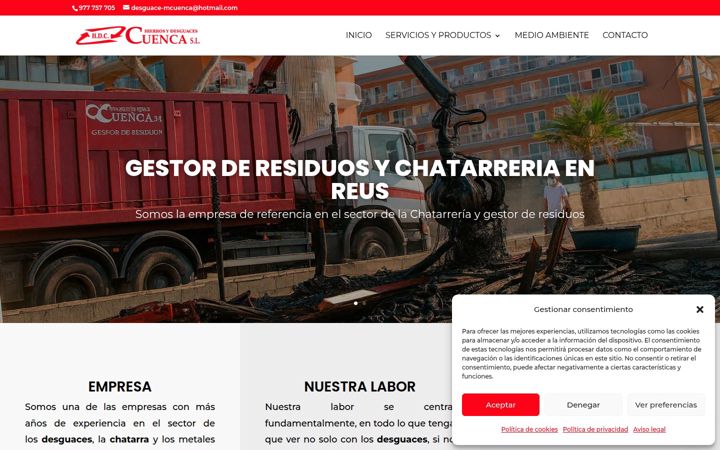 hierrosydesguacescuenca.com