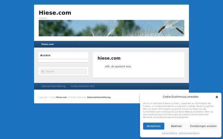Screenshot of hiese.com