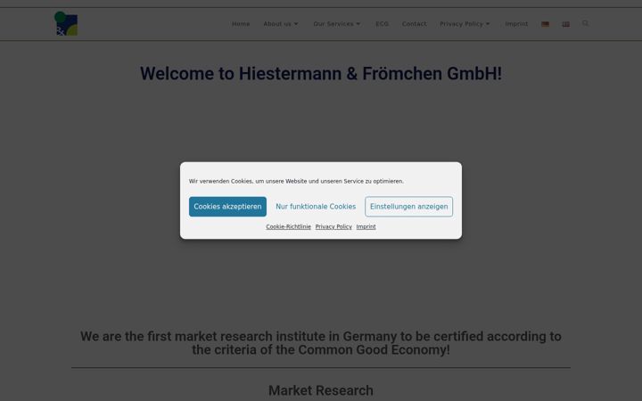 Screenshot of hiestermann-froemchen.de