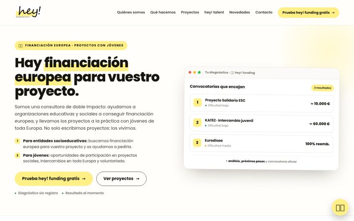 Screenshot of hieuropeanyouth.com