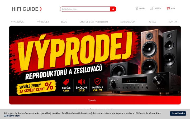 Screenshot of hifiguide.cz