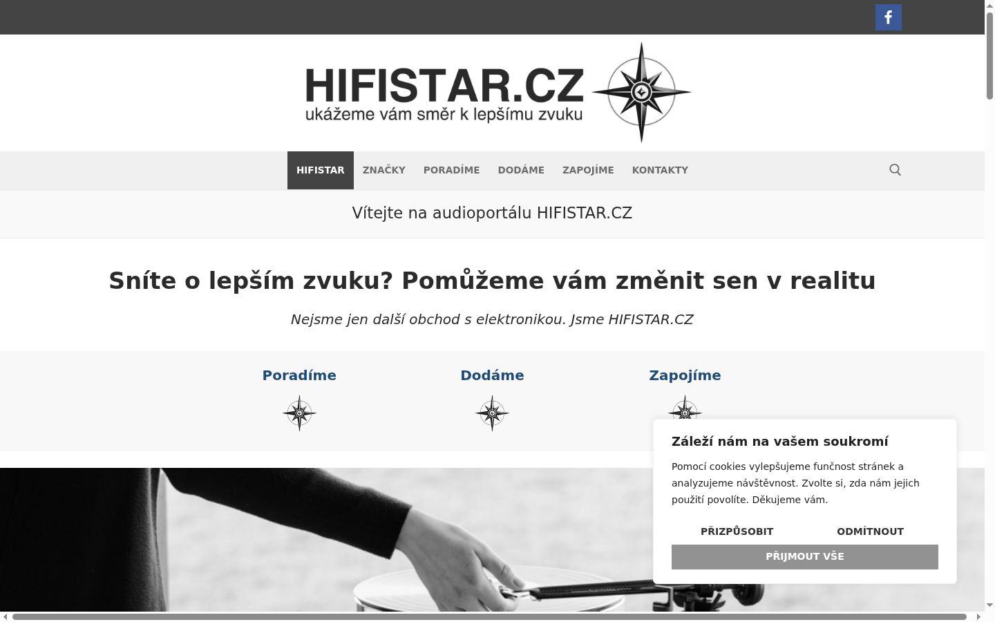 Sutikimo reklamjuostės, rodytos prieš bet kokią sąveiką, ekrano kopija