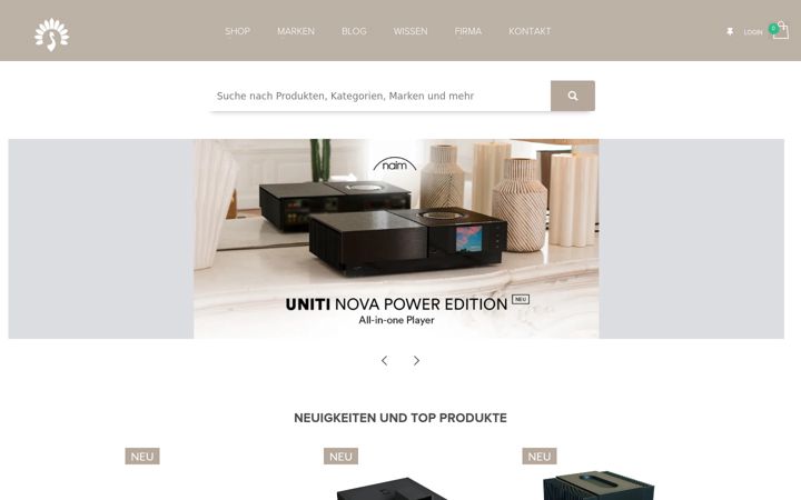Screenshot of hifistereoanlage.ch