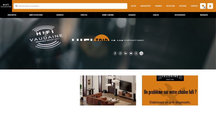 Screenshot of hifivaudaine.com