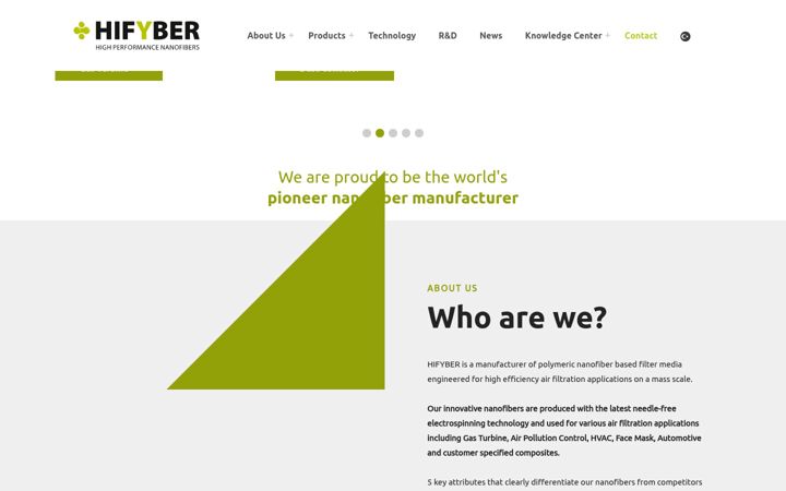 Screenshot of hifyber.com