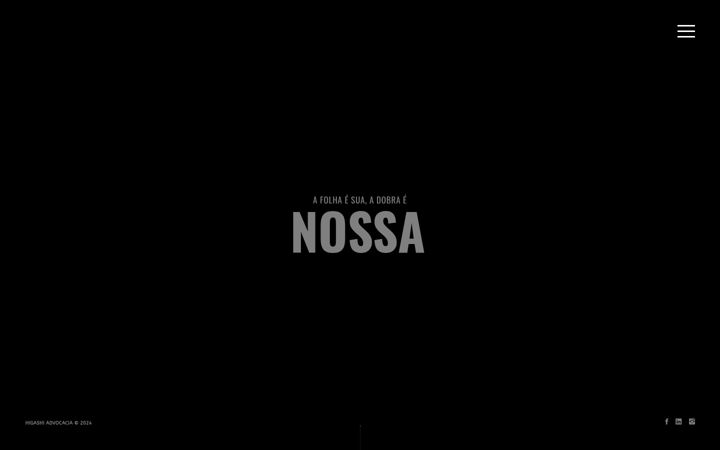 Screenshot of higashi.com.br