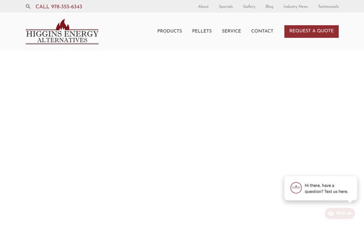 Screenshot of higginsenergy.com