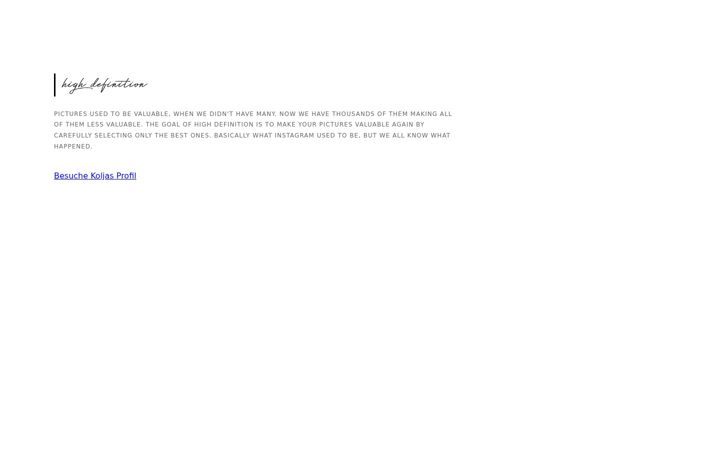 Screenshot of high-definition.net