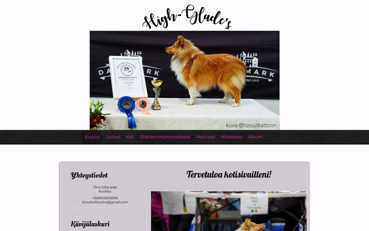 Screenshot of high-glades.com