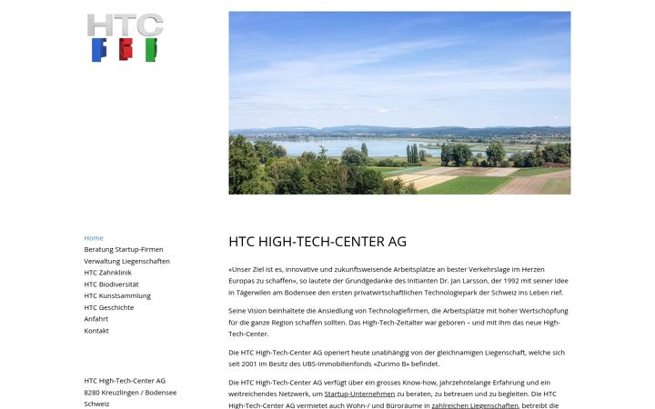 Screenshot of high-tech-center.ch