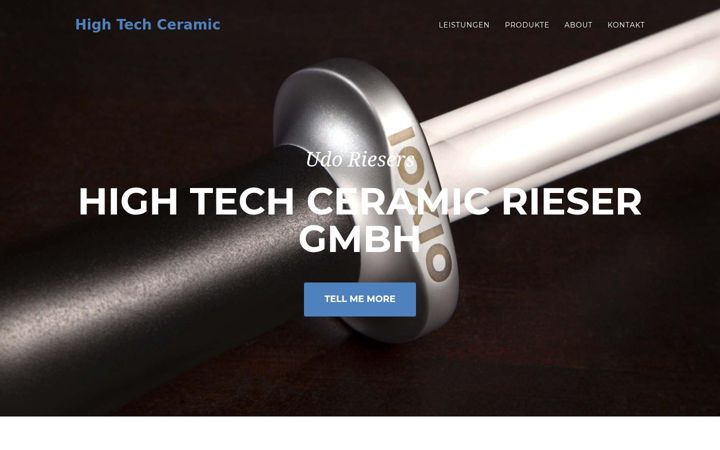 Screenshot of high-tech-ceramic.com