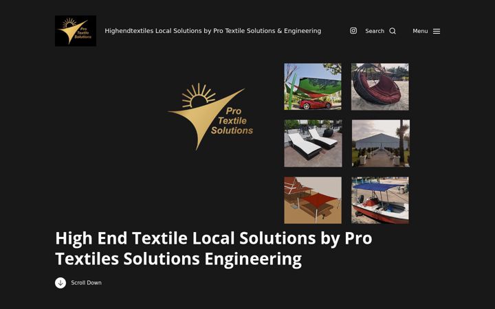 Screenshot of highendtextiles.com