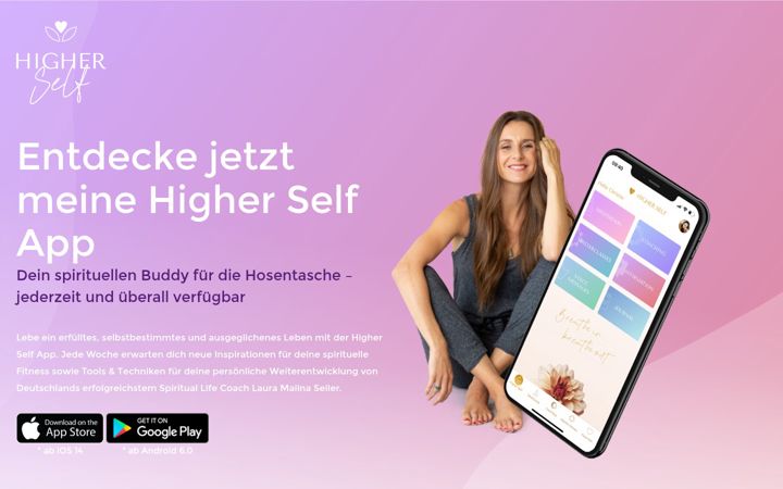 Screenshot of higherselfapp.com