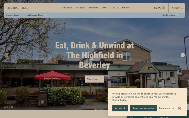 Screenshot of highfieldbeverley.co.uk