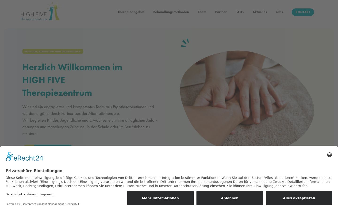 Kuvakaappaus suostumusbannerista, joka näytettiin ennen mitään vuorovaikutusta