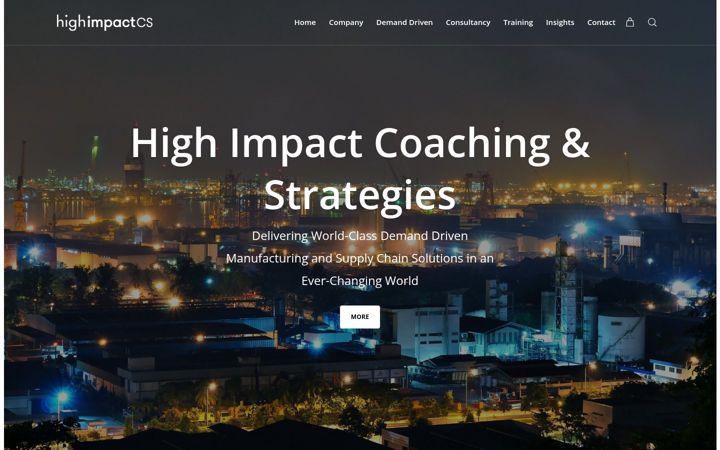 Screenshot of highimpactcs.com