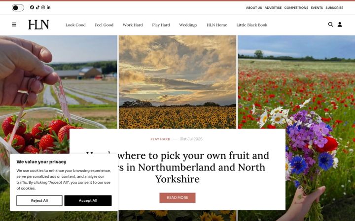 Screenshot of highlifenorth.com