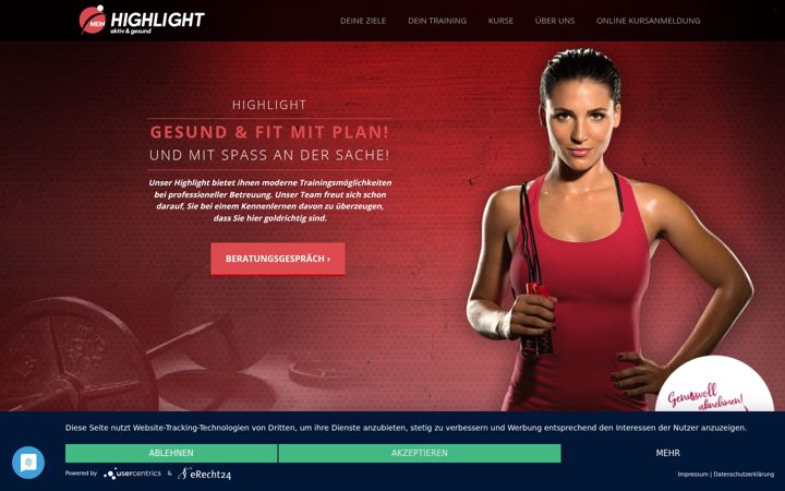 Screenshot of highlight-pfullingen.de
