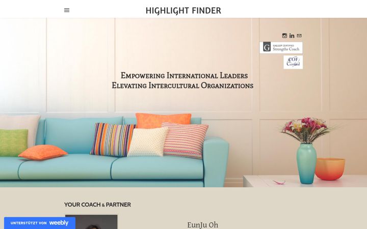 Screenshot von highlightfinder.com