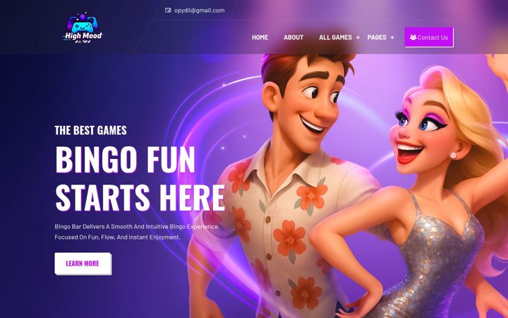 Screenshot of highmoodgame.com