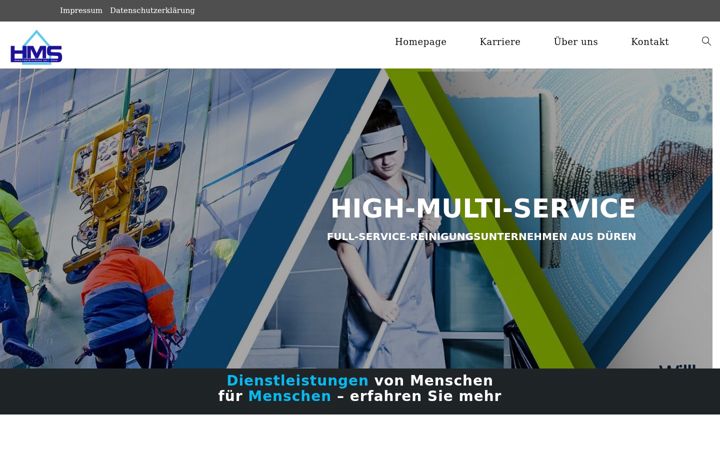 Screenshot of highmultiservice.de