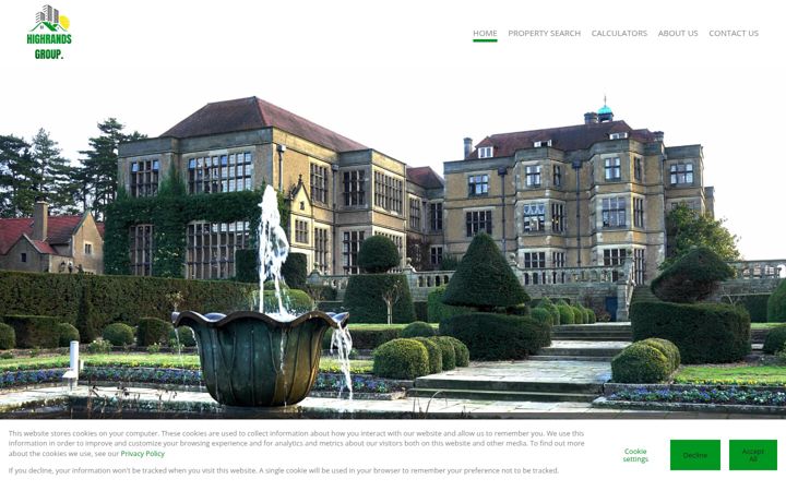 Screenshot of highrands.com