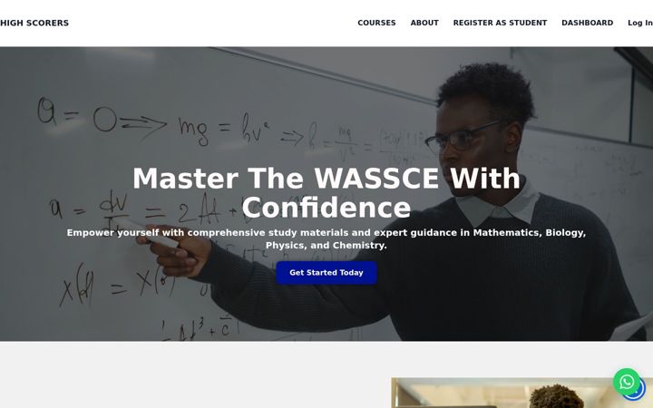 Screenshot of highscorers.net
