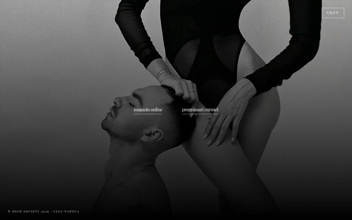 Screenshot of highsociety.ro